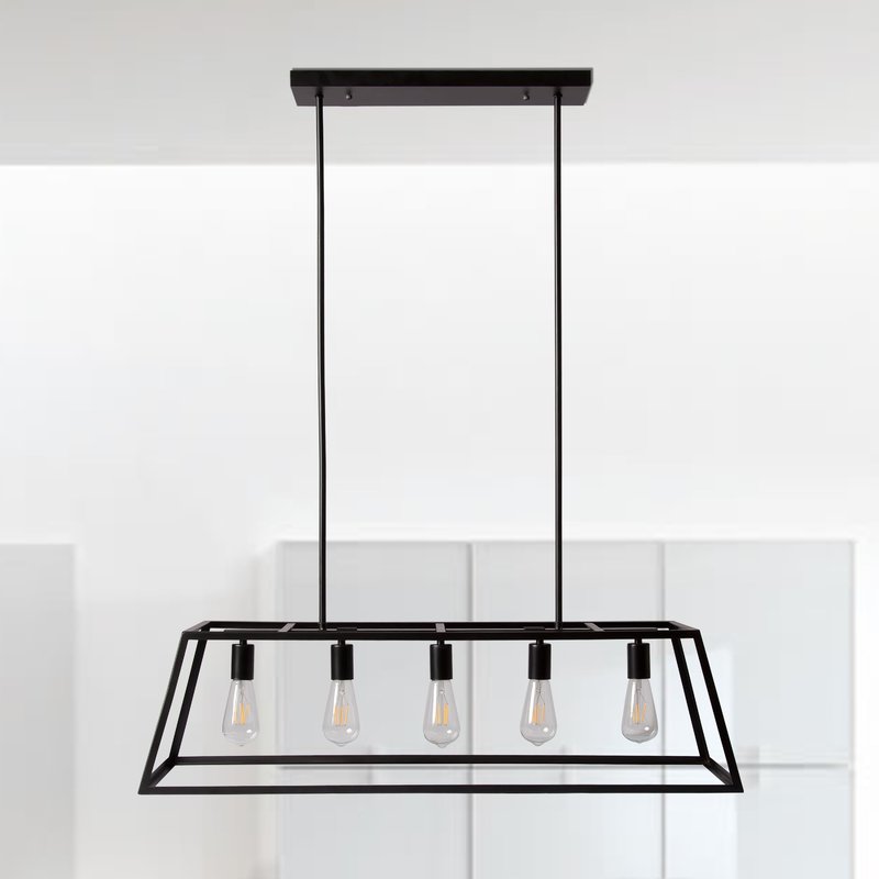 Wicklund 5-Light Kitchen Island Pendant