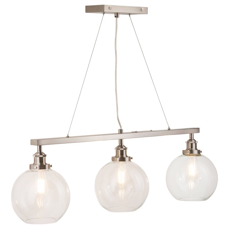 Bundy 3-Light Kitchen Island Pendant