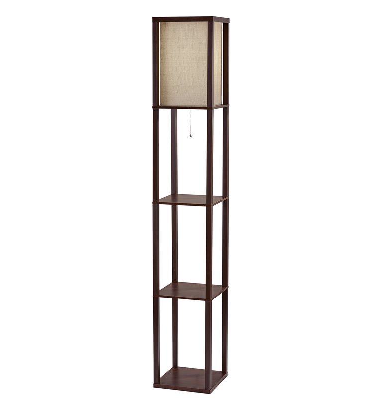 Shelf 63" Column Floor Lamp