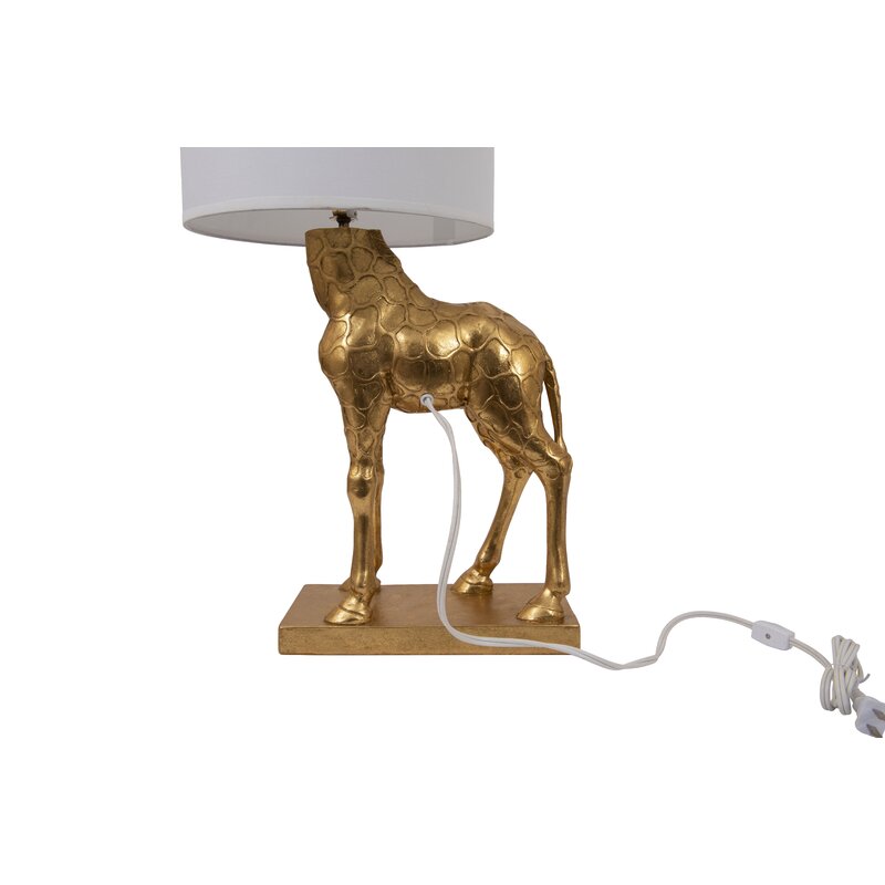 Harbaugh Resin Giraffe 28" Table Lamp