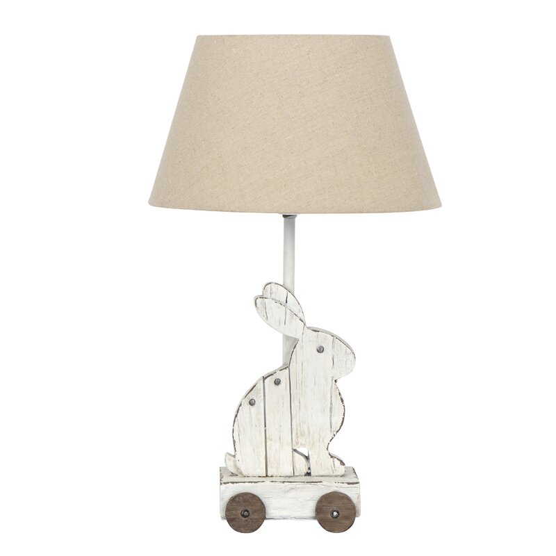 Kinzel Rabbit Rolling Toy 16.25" Table Lamp