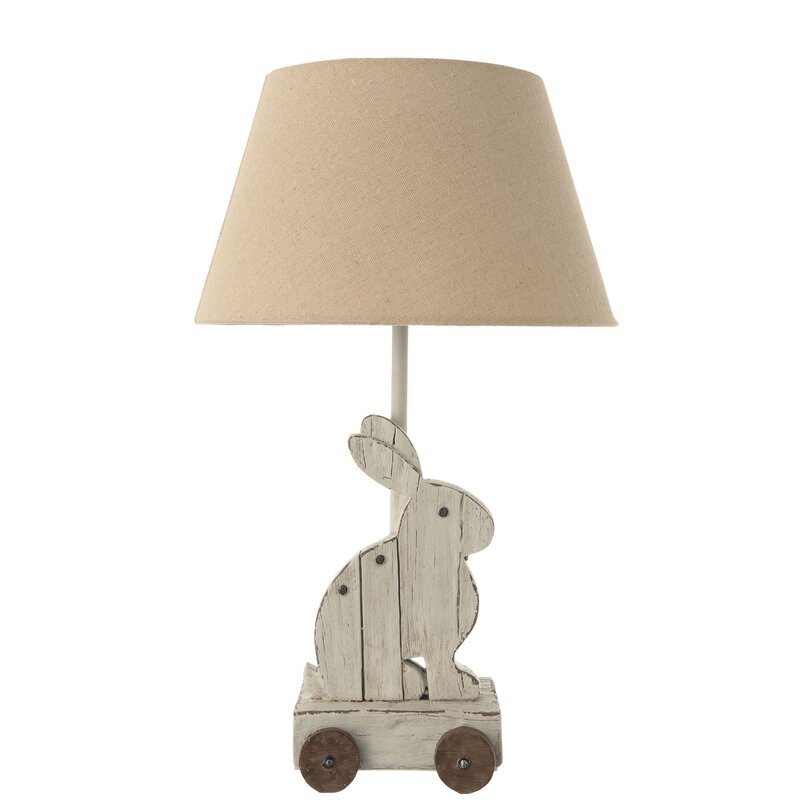 Kinzel Rabbit Rolling Toy 16.25" Table Lamp