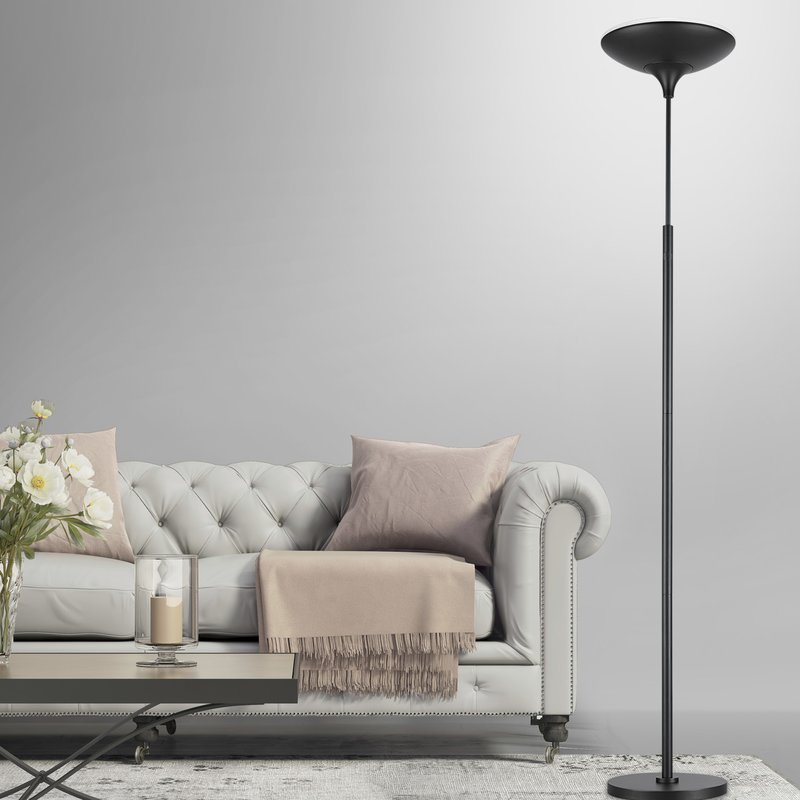 70.9" LED Torchiere Floor Lamp