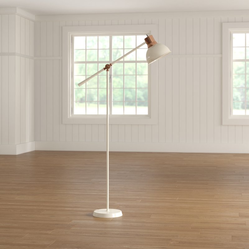 Metal 58" Task Floor Lamp