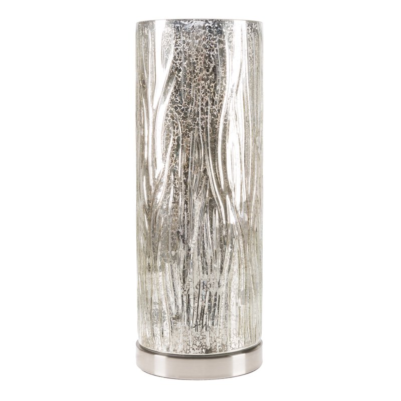 Aleda Tree Bark Pattern 16" Table Lamp