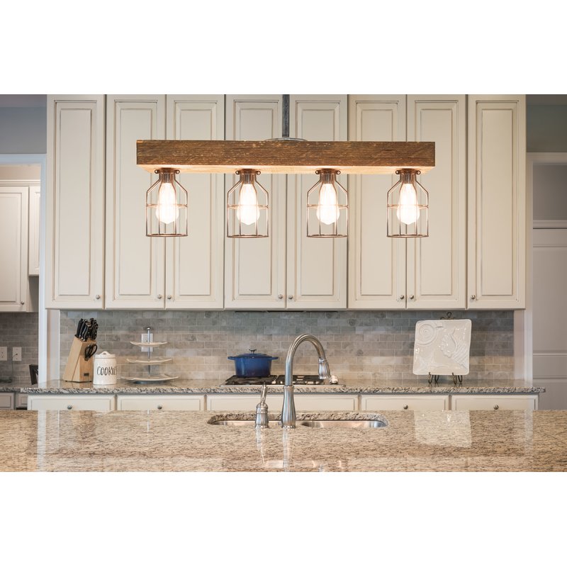 Varley 4-Light Kitchen Island Pendant